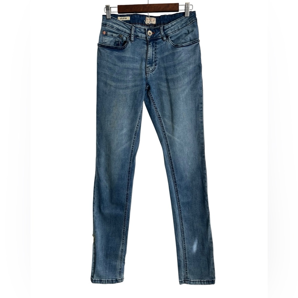 Weatherproof Vintage Men’s Slim Blue Jeans - 30x34